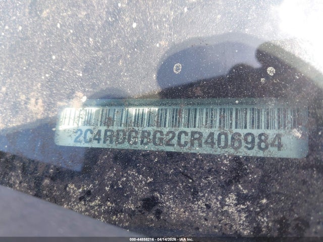 Продаж на аукціоні авто 2012 Dodge Grand Caravan Se/avp, vin: 2C4RDGBG2CR406984, номер лоту: 44858216