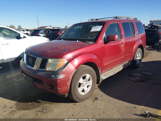 44858229 :رقم المزاد ، 5N1AR18W47C635879 vin ، 2007 Nissan Pathfinder Se مزاد بيع