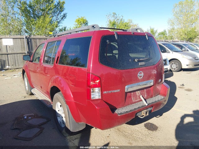 44858229 :رقم المزاد ، 5N1AR18W47C635879 vin ، 2007 Nissan Pathfinder Se مزاد بيع