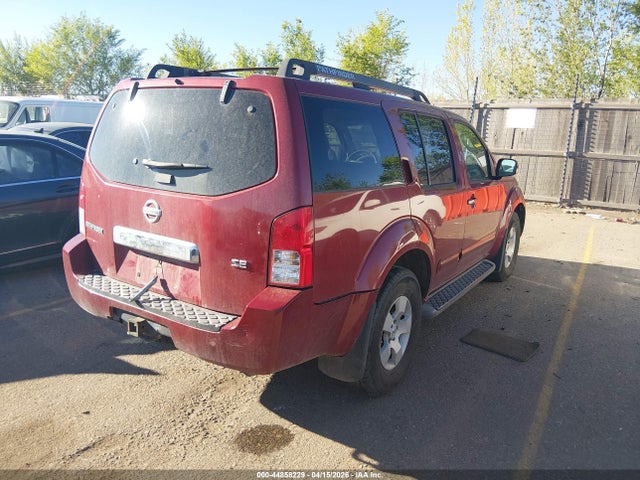 44858229 :رقم المزاد ، 5N1AR18W47C635879 vin ، 2007 Nissan Pathfinder Se مزاد بيع