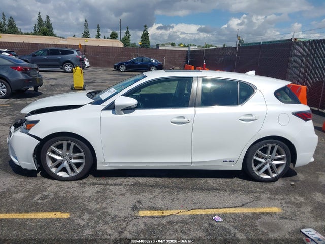 Продаж на аукціоні авто 2014 Lexus Ct 200h, vin: JTHKD5BH0E2209598, номер лоту: 44858273