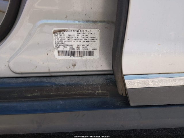 Продаж на аукціоні авто 2008 Infiniti Ex35 Journey, vin: JNKAJ09F78M356893, номер лоту: 44858280