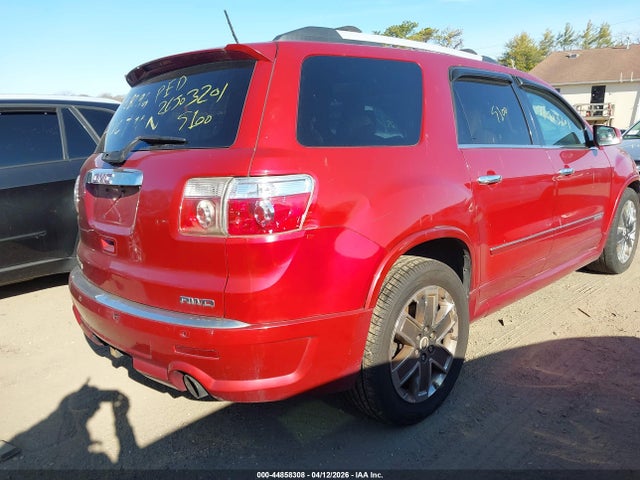 44858308 :رقم المزاد ، 1GKKVTED6CJ178019 vin ، 2012 Gmc Acadia Denali مزاد بيع