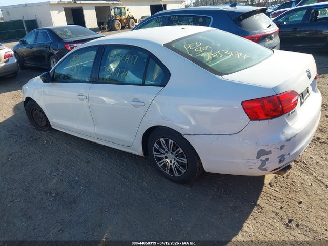 44858319 :رقم المزاد ، 3VW2K7AJ3CM463493 vin ، 2012 Volkswagen Jetta 2.0l S مزاد بيع