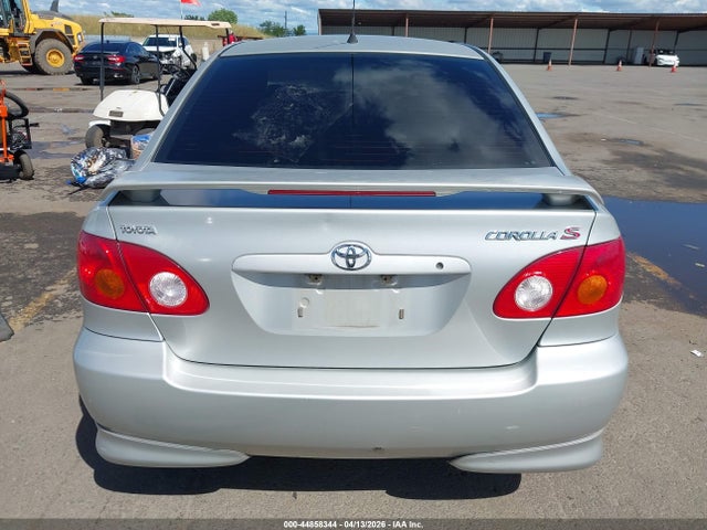 2004 Toyota Corolla S მანქანა იყიდება აუქციონზე, vin: 1NXBR32E94Z206498, აუქციონის ნომერი: 44858344