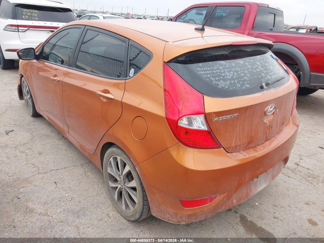 Продажа на аукционе авто 2016 Hyundai Accent Sport, vin: KMHCU5AE8GU240145, номер лота: 44858373