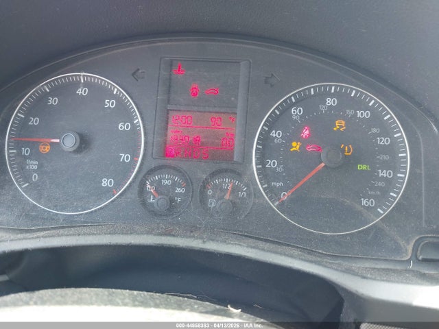 Продажа на аукционе авто 2009 Volkswagen Jetta 2.5l Se, vin: 3VWTM71K89M252533, номер лота: 44858383