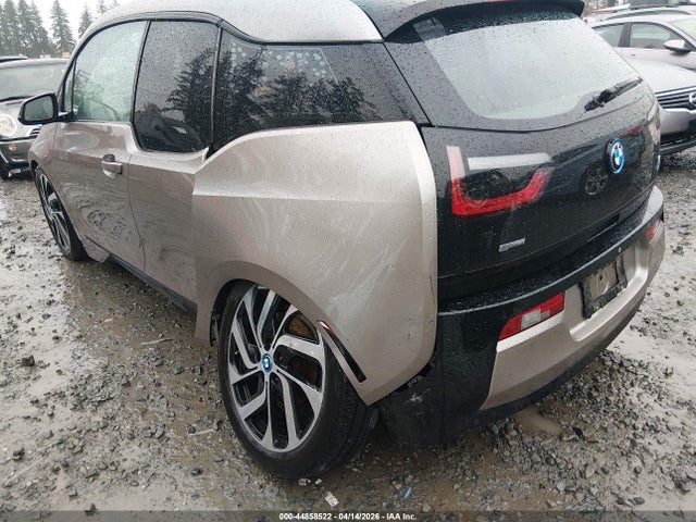 2015 Bmw I3 Base W/range Extender მანქანა იყიდება აუქციონზე, vin: WBY1Z4C57FV277909, აუქციონის ნომერი: 44858522