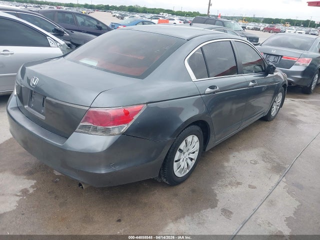 44858548 :رقم المزاد ، 1HGCP26319A110344 vin ، 2009 Honda Accord 2.4 Lx مزاد بيع