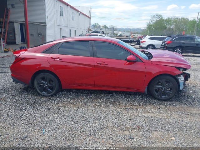Auction sale of the 2021 Hyundai Elantra Hybrid Blue, vin: KMHLM4AJ4MU004854, lot number: 44858602