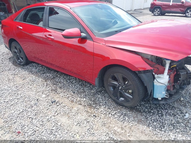 Auction sale of the 2021 Hyundai Elantra Hybrid Blue, vin: KMHLM4AJ4MU004854, lot number: 44858602