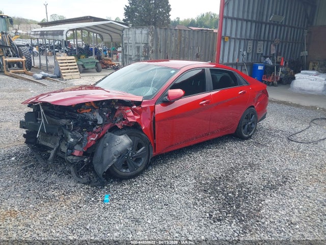 Auction sale of the 2021 Hyundai Elantra Hybrid Blue, vin: KMHLM4AJ4MU004854, lot number: 44858602