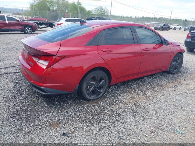 Auction sale of the 2021 Hyundai Elantra Hybrid Blue, vin: KMHLM4AJ4MU004854, lot number: 44858602