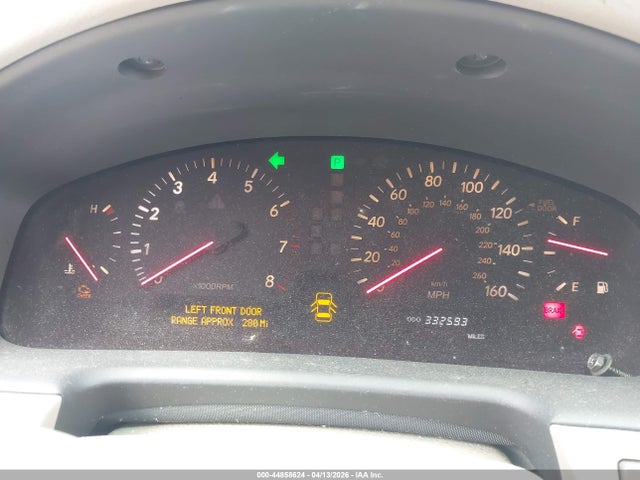 44858624 :رقم المزاد ، JTHBN30F810010839 vin ، 2001 Lexus Ls 430 مزاد بيع