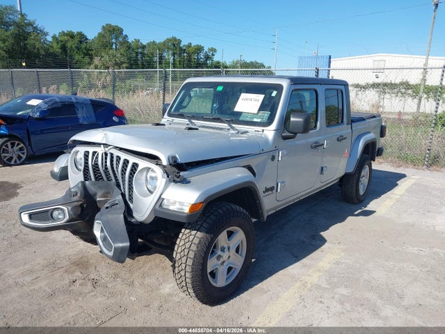 44858704 :رقم المزاد ، 1C6JJTAM5NL125397 vin ، 2022 Jeep Gladiator Sport S 4x4 مزاد بيع