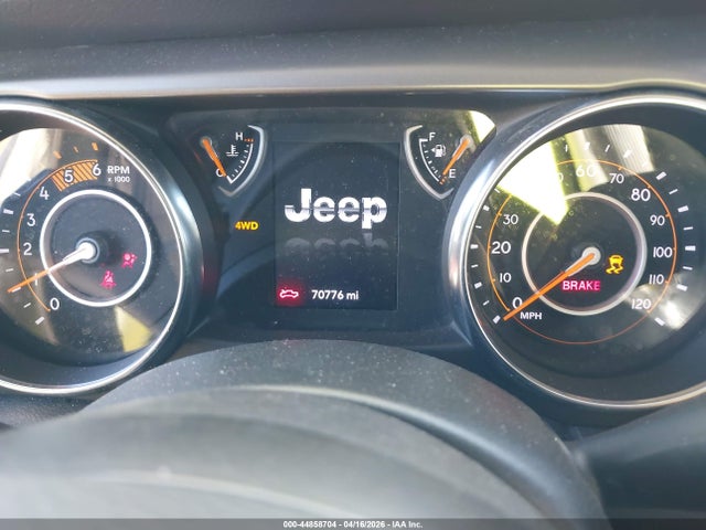 44858704 :رقم المزاد ، 1C6JJTAM5NL125397 vin ، 2022 Jeep Gladiator Sport S 4x4 مزاد بيع