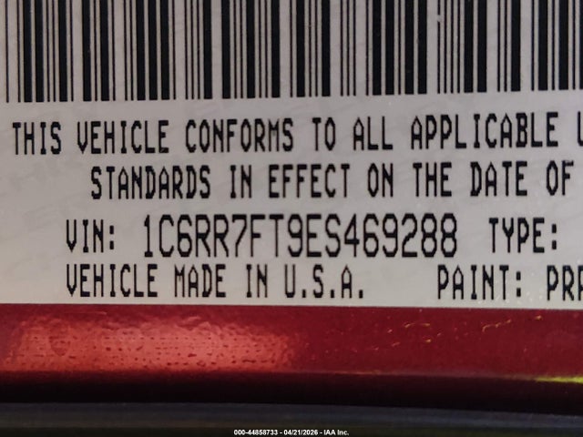 RAM 1500 Express 2014 1C6RR7FT9ES469288 Image 18