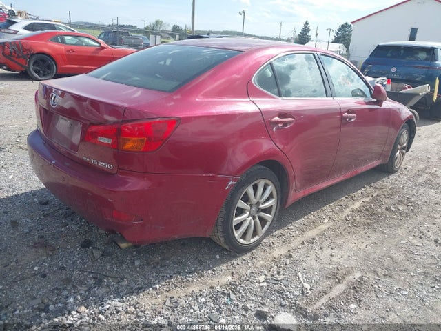 44858746 :رقم المزاد ، JTHCK262065000473 vin ، 2006 Lexus Is 250 مزاد بيع