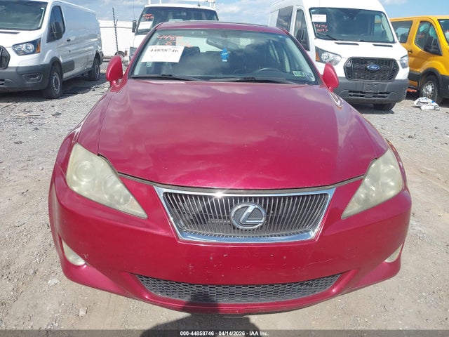 44858746 :رقم المزاد ، JTHCK262065000473 vin ، 2006 Lexus Is 250 مزاد بيع