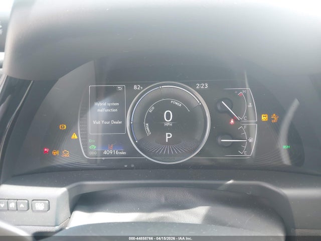 Продажа на аукционе авто 2022 Lexus Es 300h, vin: 58ADA1C13NU025410, номер лота: 44858766