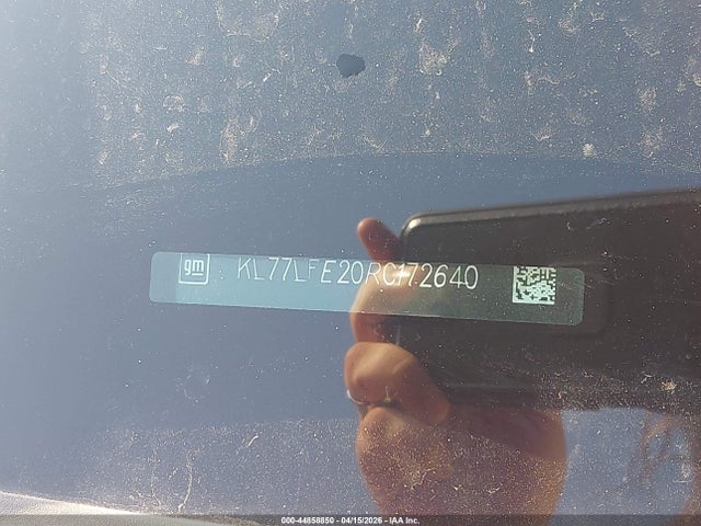 KL77LFE20RC172640 Chevrolet Trax Fwd Sp