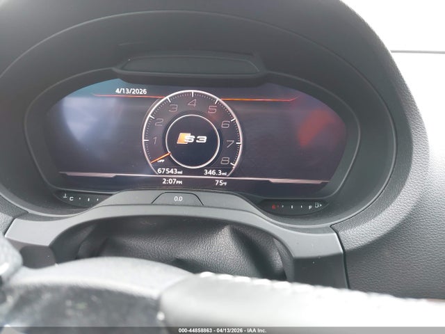Aukcja sprzedaży 2018 Audi S3 2.0t Premium Plus/2.0t Tech Premium Plus, vin: WAUB1GFF9J1026471, numer aukcji: 44858863