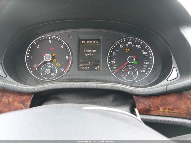 2012 Volkswagen Passat 2.0l Tdi Sel Premium მანქანა იყიდება აუქციონზე, vin: 1VWCN7A31CC070655, აუქციონის ნომერი: 44858882
