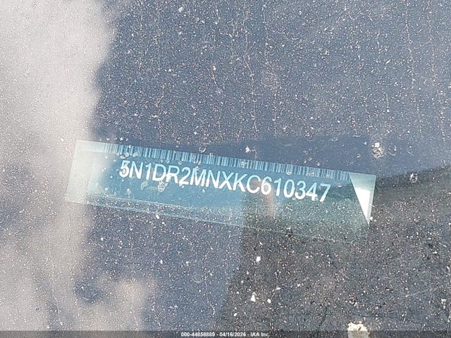 Nissan Pathfinder Sv 2019 5N1DR2MNXKC610347 Image 9