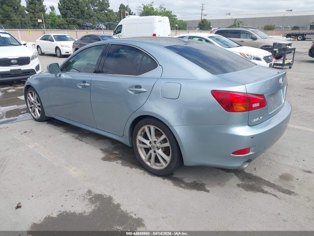 44858960 :رقم المزاد ، JTHBK262075044115 vin ، 2007 Lexus Is 250 مزاد بيع