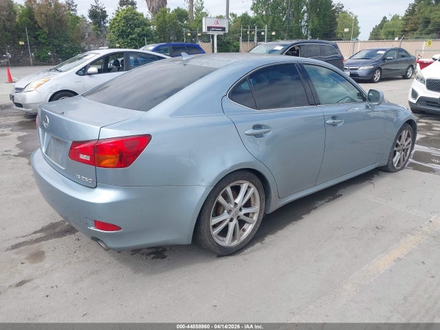 44858960 :رقم المزاد ، JTHBK262075044115 vin ، 2007 Lexus Is 250 مزاد بيع
