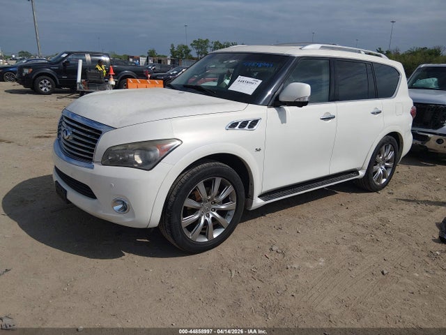 44858997 :رقم المزاد ، JN8AZ2NE7E9067583 vin ، 2014 Infiniti Qx80 مزاد بيع