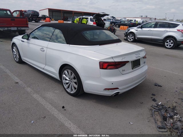 2018 Audi A5 2.0t Premium მანქანა იყიდება აუქციონზე, vin: WAUYNGF57JN012521, აუქციონის ნომერი: 44859009
