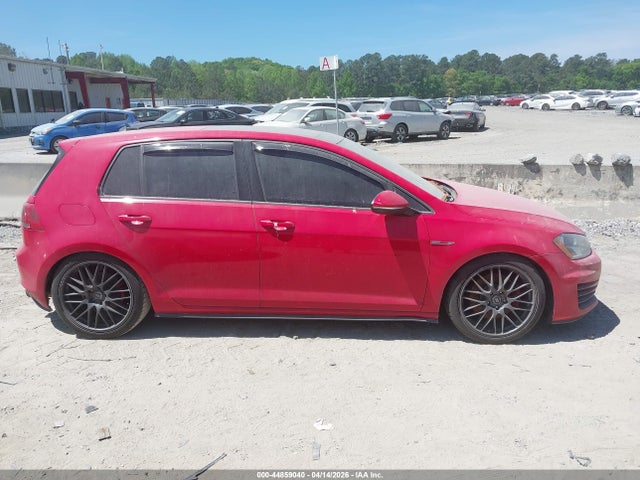 2015 Volkswagen Golf Gti 2.0t Se 4-door მანქანა იყიდება აუქციონზე, vin: 3VW5T7AU7FM041364, აუქციონის ნომერი: 44859040