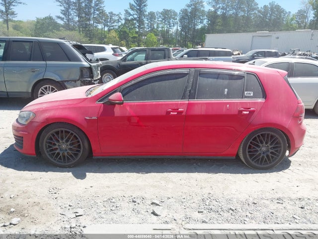 2015 Volkswagen Golf Gti 2.0t Se 4-door მანქანა იყიდება აუქციონზე, vin: 3VW5T7AU7FM041364, აუქციონის ნომერი: 44859040