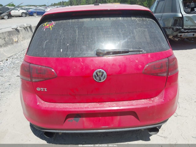 2015 Volkswagen Golf Gti 2.0t Se 4-door მანქანა იყიდება აუქციონზე, vin: 3VW5T7AU7FM041364, აუქციონის ნომერი: 44859040