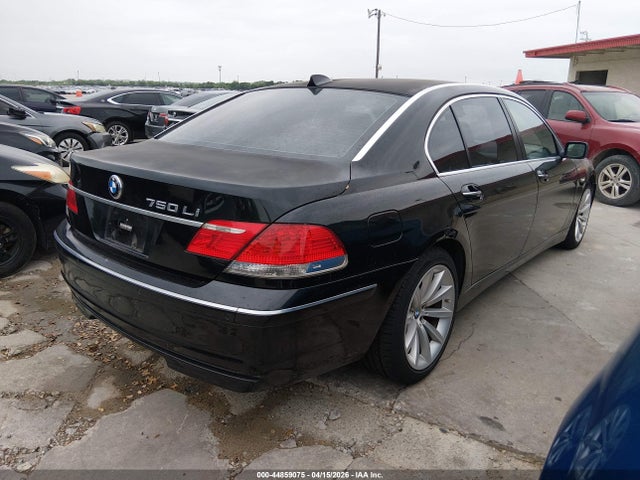 44859075 :رقم المزاد ، WBAHN83518DT85564 vin ، 2008 Bmw 750li مزاد بيع
