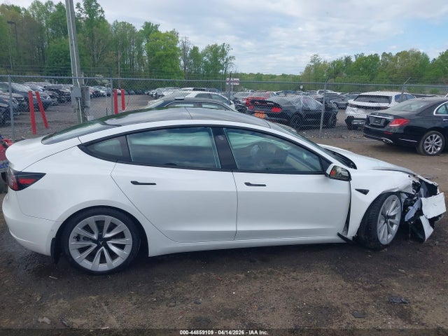 Aukcja sprzedaży 2022 Tesla Model 3 Rear-wheel Drive, vin: 5YJ3E1EA1NF186842, numer aukcji: 44859109
