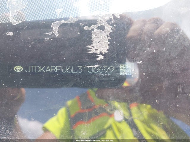 Aukcja sprzedaży 2020 Toyota Prius Xle, vin: JTDKARFU6L3106699, numer aukcji: 44859140