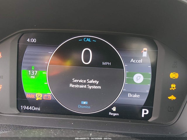 1G1FW6S03P4183463 Chevrolet Bolt Ev Fwd 1lt