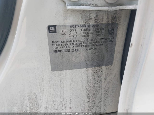 2013 CADILLAC ATS 1G6AG5RX2D0162038 Photo 8