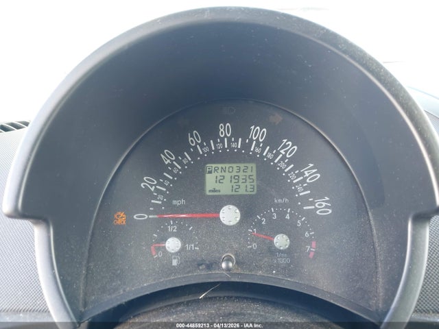 2003 Volkswagen New Beetle Glx მანქანა იყიდება აუქციონზე, vin: 3VWDD21C13M412789, აუქციონის ნომერი: 44859213