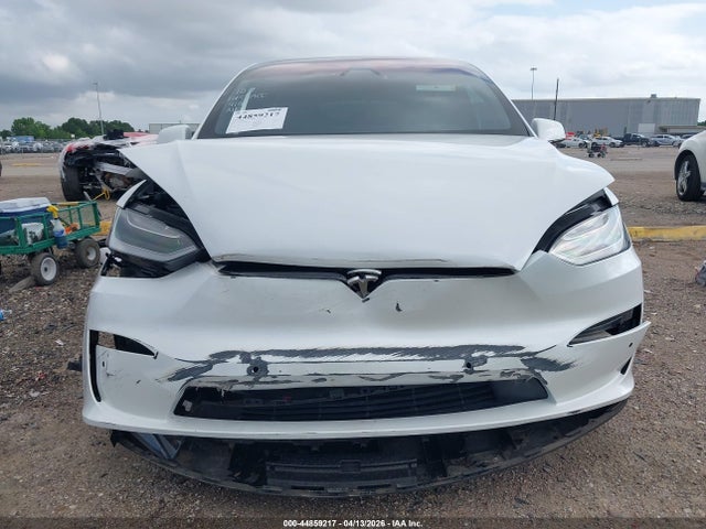 2022 Tesla Model X Dual Motor All-wheel Drive მანქანა იყიდება აუქციონზე, vin: 7SAXCAE55NF350848, აუქციონის ნომერი: 44859217