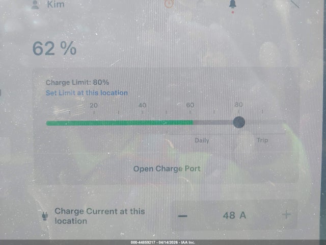 2022 Tesla Model X Dual Motor All-wheel Drive მანქანა იყიდება აუქციონზე, vin: 7SAXCAE55NF350848, აუქციონის ნომერი: 44859217