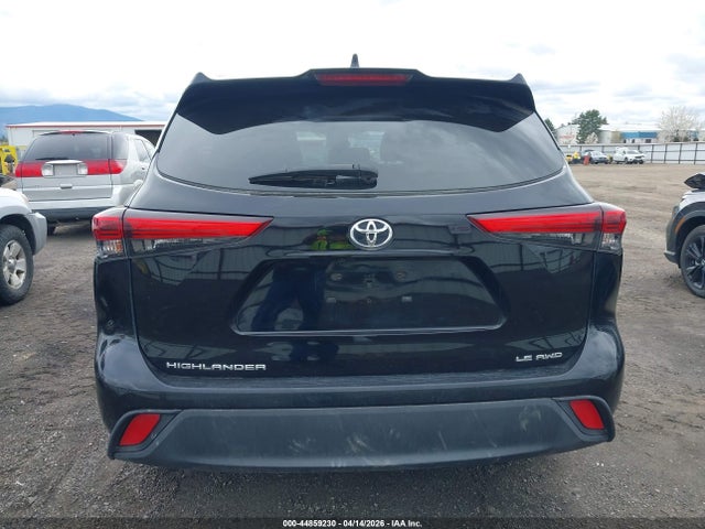 Продаж на аукціоні авто 2020 Toyota Highlander Le, vin: 5TDBZRBH3LS504355, номер лоту: 44859230