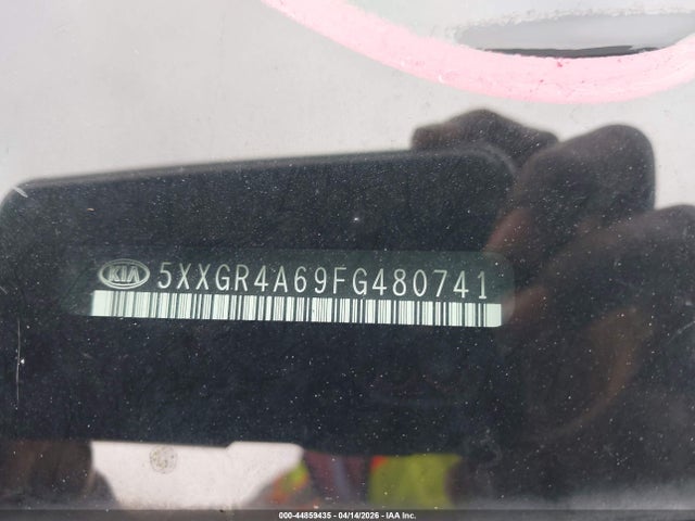 5XXGR4A69FG480741 KIA Optima Sxl Turbo