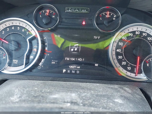 44859441 :رقم المزاد ، 1C6RR6GT4JS211831 vin ، 2018 Ram 1500 Big Horn  4x2 6'4 Box مزاد بيع