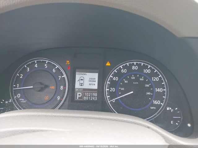 Aukcja sprzedaży 2012 Infiniti G37 Journey, vin: JN1CV6AP6CM931390, numer aukcji: 44859453