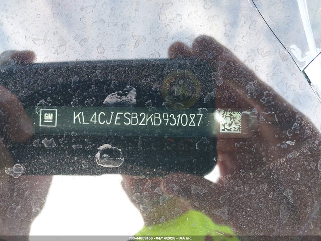 Aukcja sprzedaży 2019 Buick Encore Awd Preferred, vin: KL4CJESB2KB931087, numer aukcji: 44859456