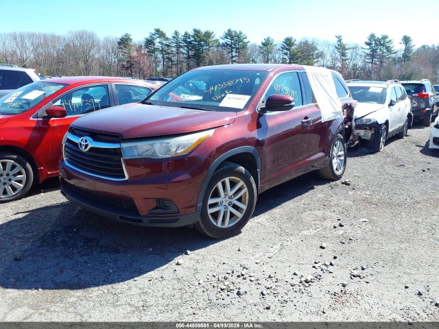 Продажа на аукционе авто 2015 Toyota Highlander Le V6, vin: 5TDBKRFH2FS126631, номер лота: 44859551