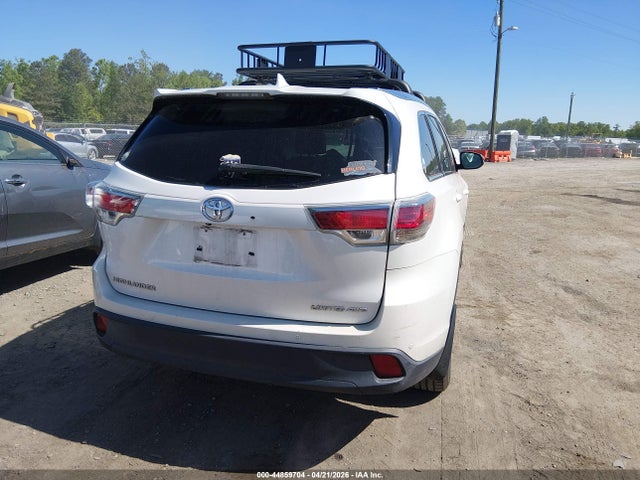 5TDDKRFH3GS252376 Toyota Highlander Limited Platinum V6